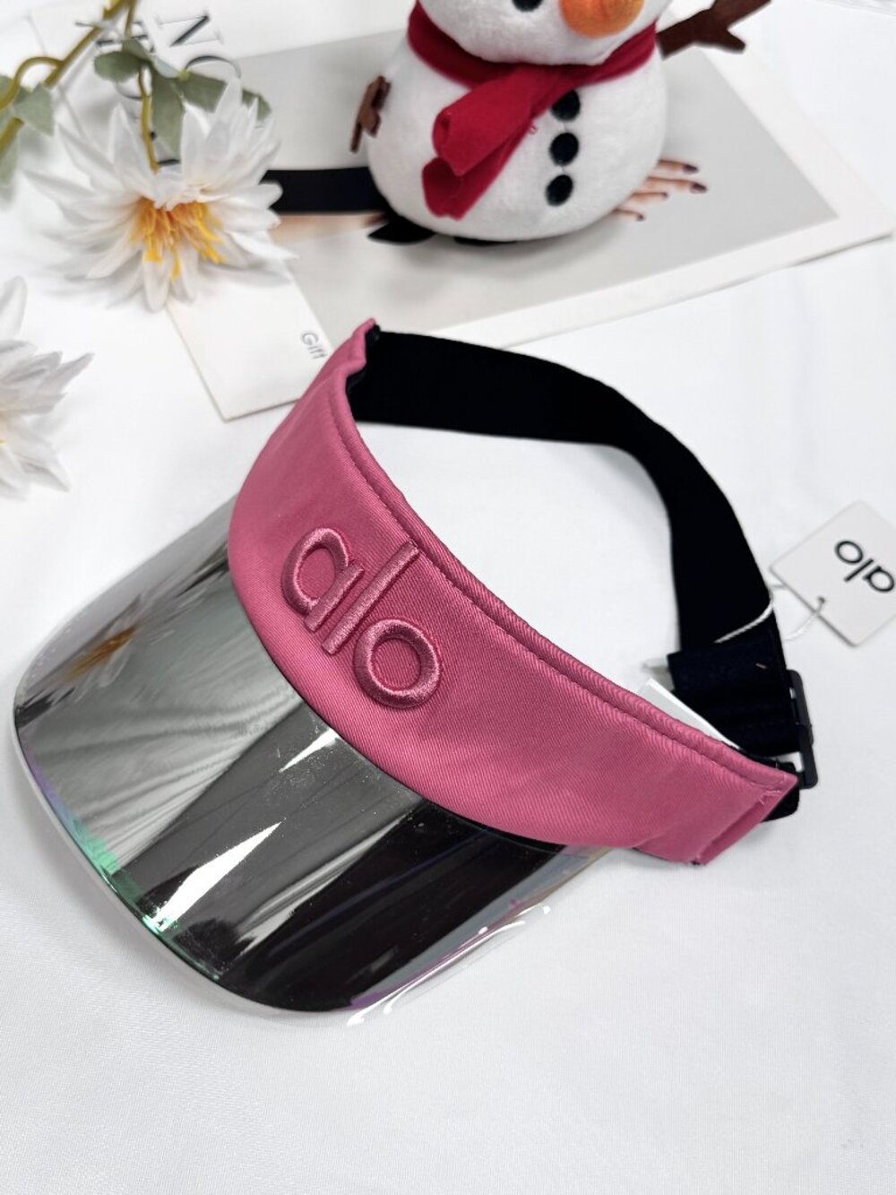 💗ALO Yoga Adjustable Golf/Visor Cap, Rose-colored Tennis Golf Sport 🔅